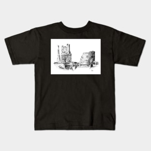 Aberystwyth Castle Kids T-Shirt